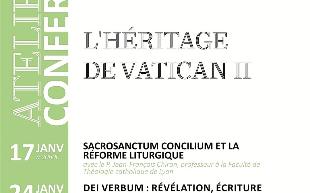 L’héritage de Vatican II – Dei verbum : révélation, écriture et tradition