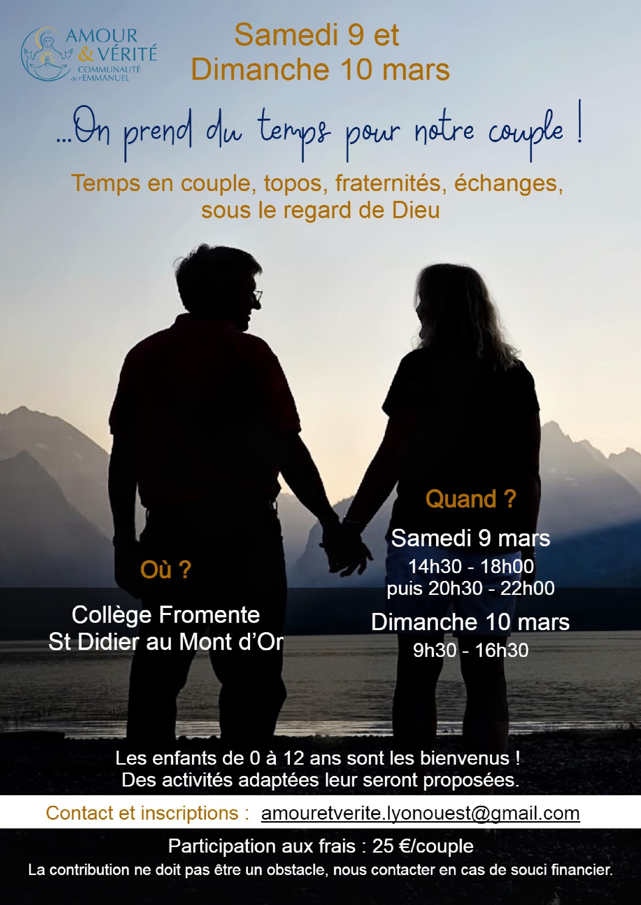 Week-end pour couples dans l’ouest lyonnais