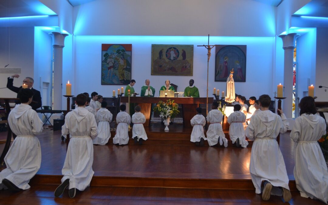 Inauguration de l’église de la Sainte-Trinité à Mermoz