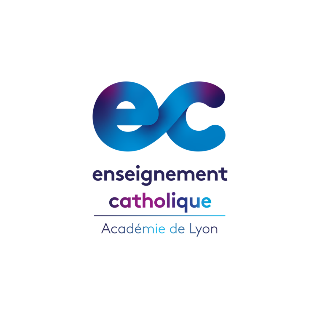 Logo de la direction de l'enseignement catholique pour l'académie de Lyon