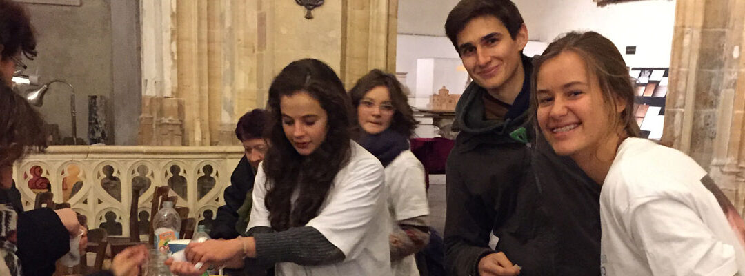 Accueil dans l’église Saint-Paul