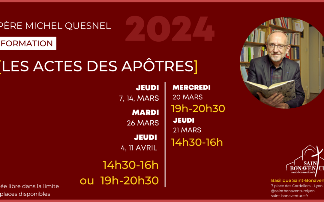 Les Actes des Apôtres (2024)