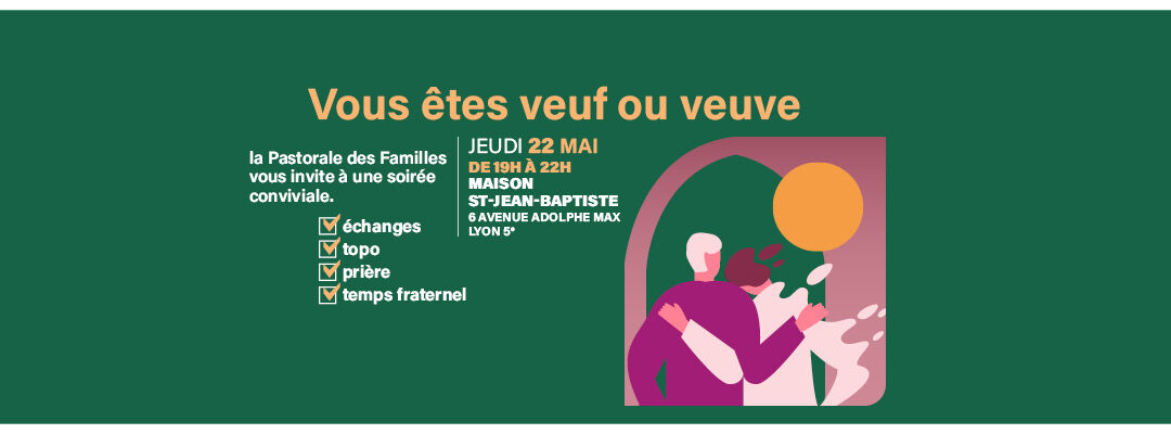 Soirée pour les personnes veuves