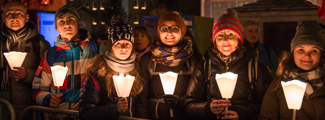 Procession aux flambeaux