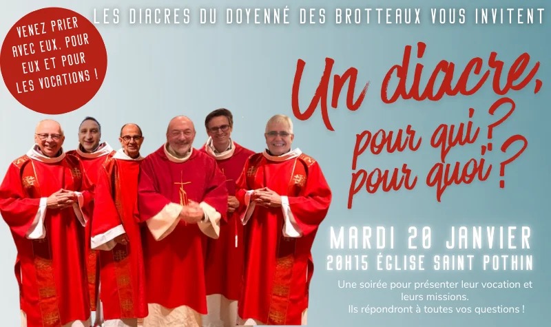 Un diacre, pour qui ? Pour quoi ?