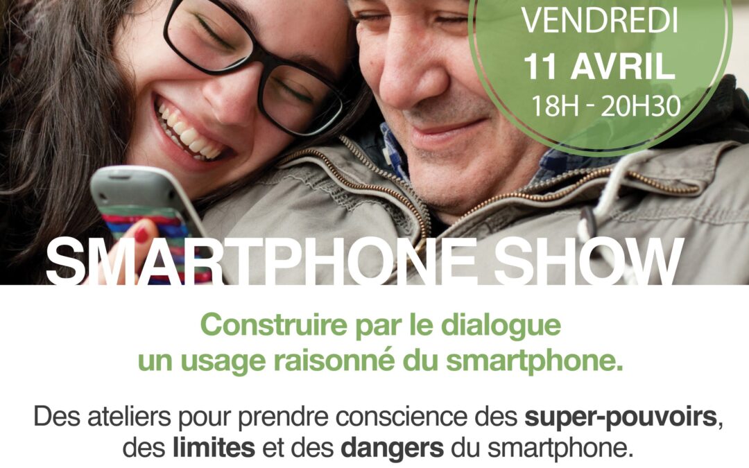 Smartphone Show – atelier parents-ados sur les écrans