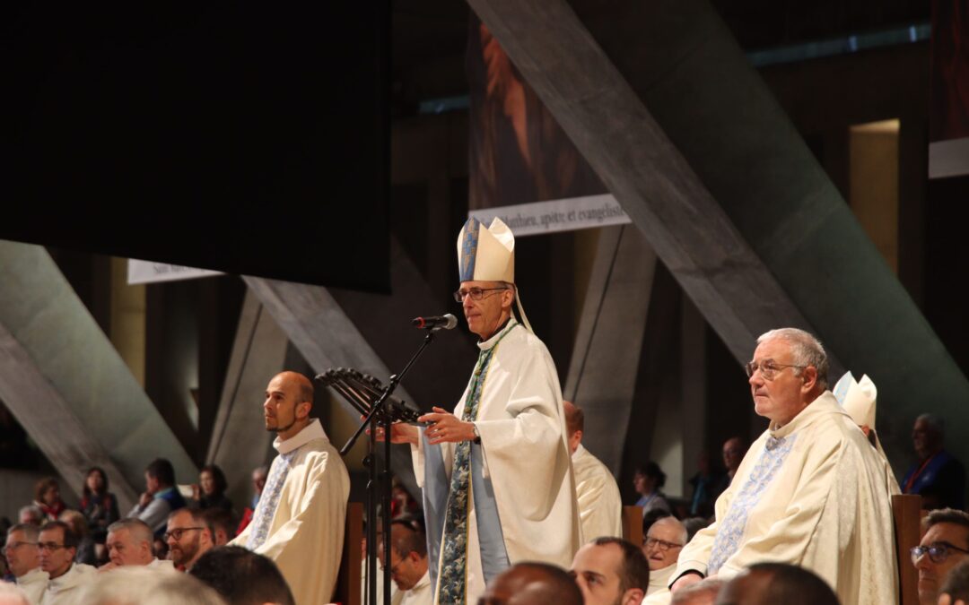 Homélie de la messe internationale pour le pèlerinage diocésain à Lourdes