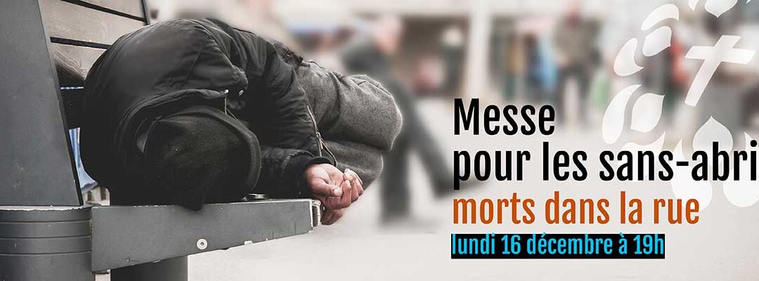 Pour les personnes sans-abris décédées