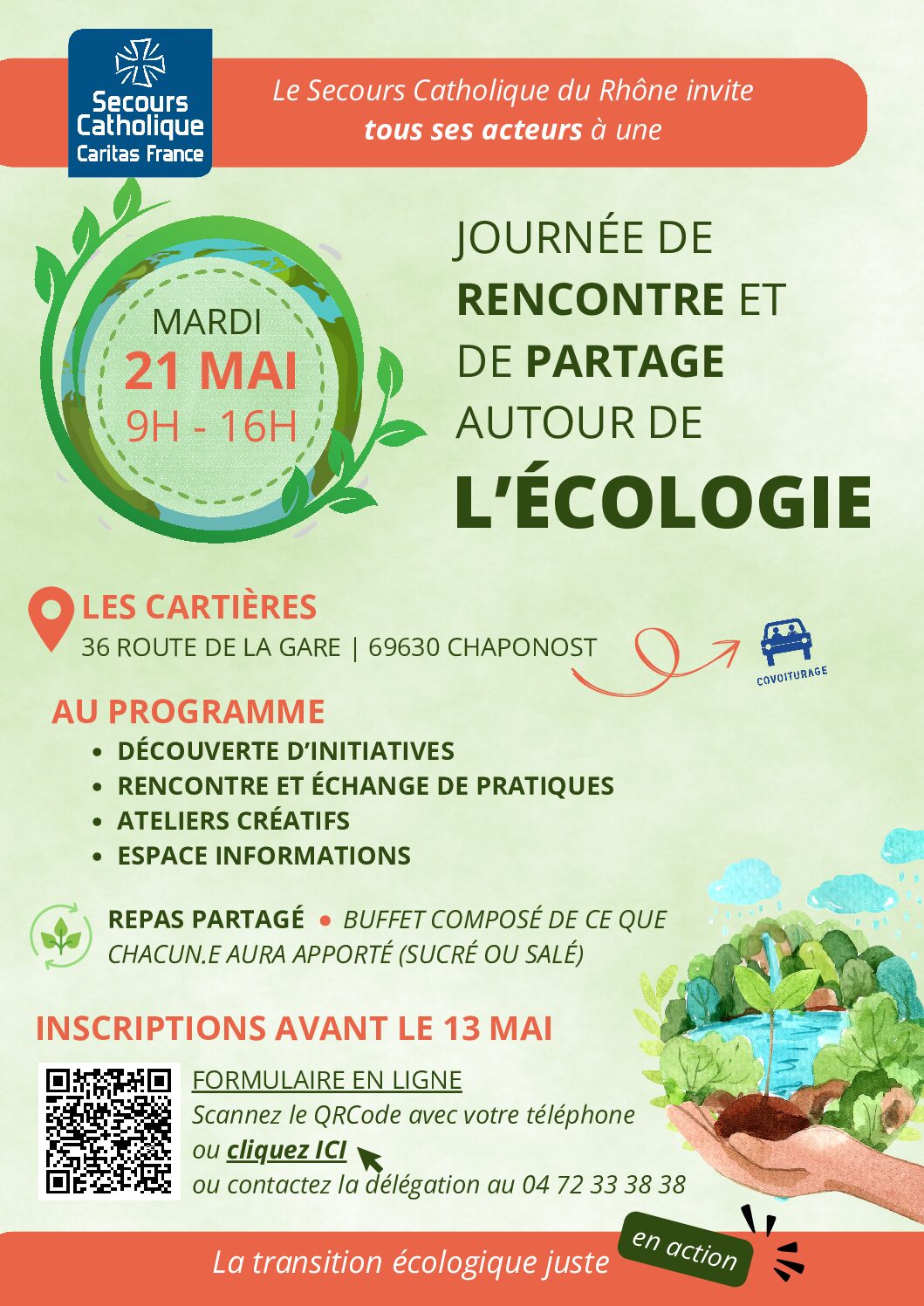Rencontre et partage autour de l’écologie