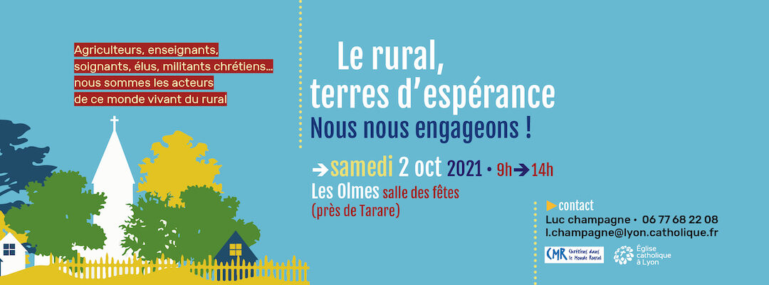 Le rural, terres d’espérance : nous nous engageons !