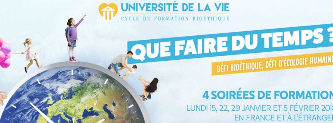 Université de la vie – Alliance VITA (2018)
